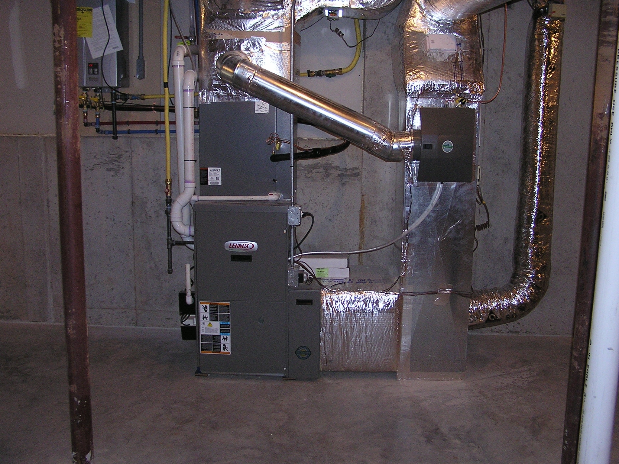 Vented furnace online